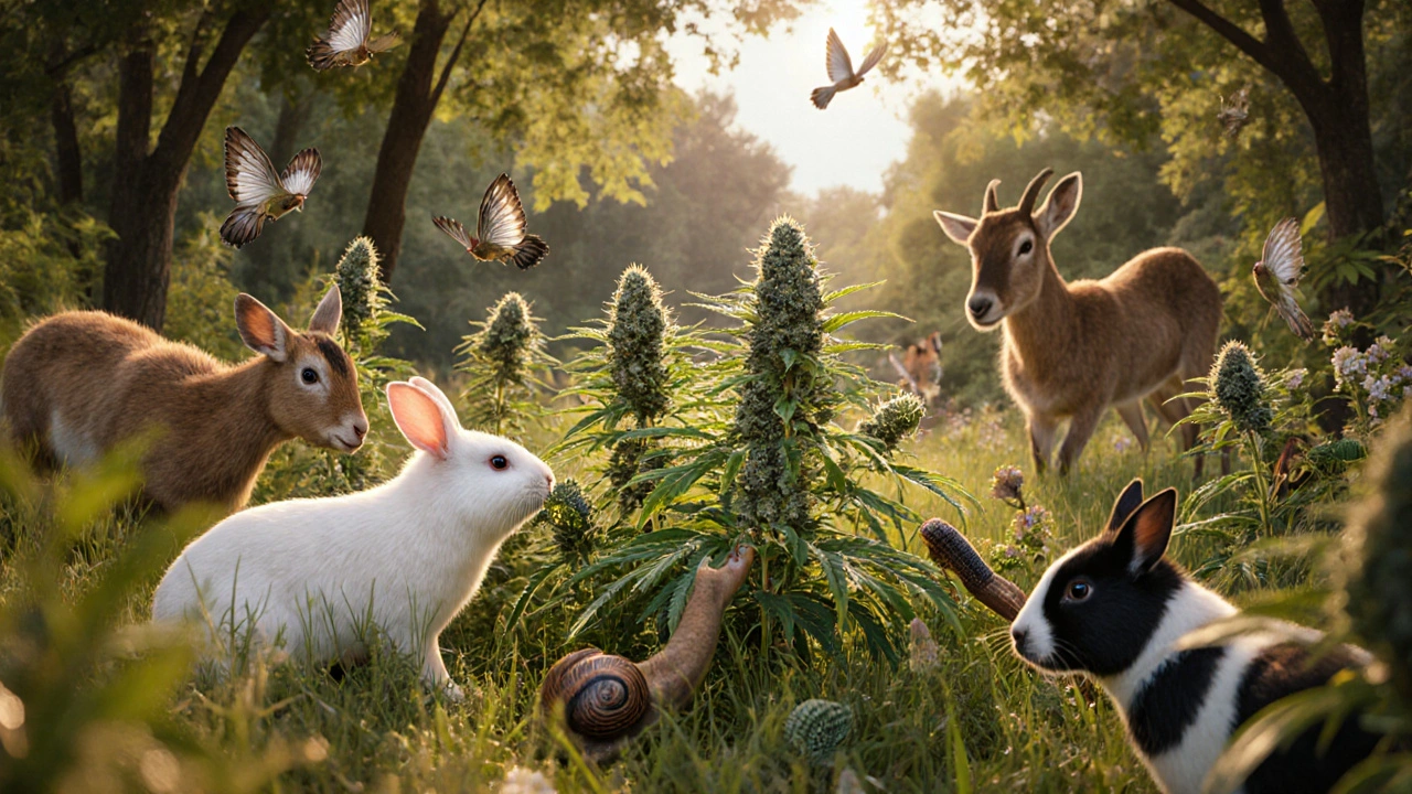 Welche Tiere fressen Cannabispflanzen? Ein praktischer Leitfaden für Gärtner