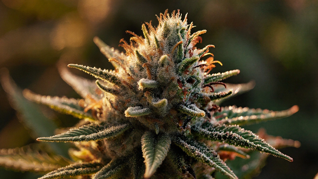 Wie sieht eine erntereife Cannabispflanze aus? Erkennungsmerkmale im letzten Stadium