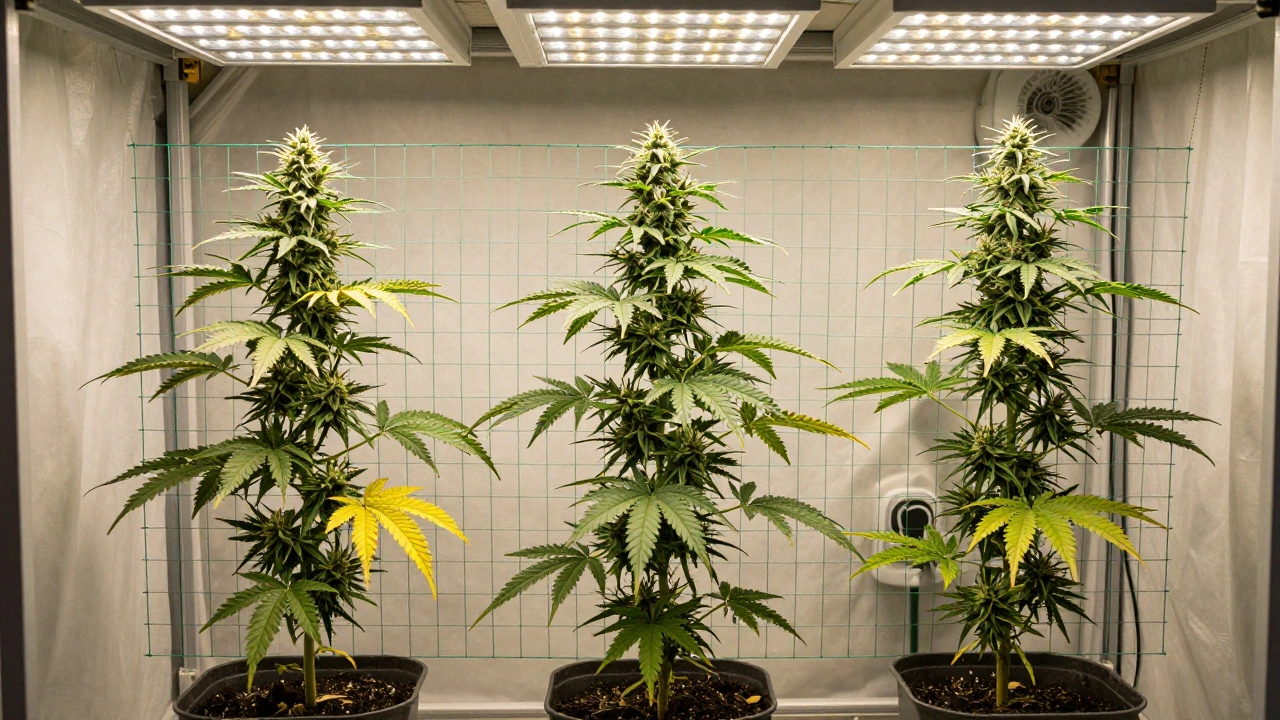 Wie funktioniert Scrog beim Hanfanbau?